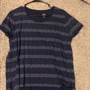 Old Navy boyfriend tee patterned M